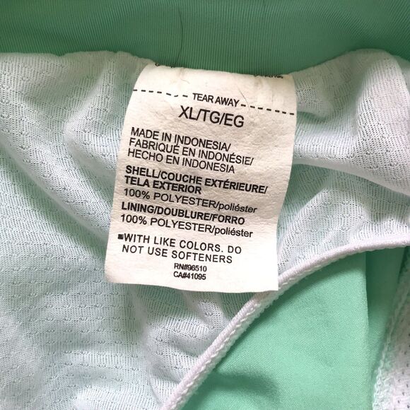 Under Armour Heatgear Shorts Womens Fly By 2.0 Brief Lined Green Loose Sz XL 3” - Picture 10 of 13